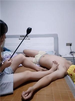 【小白】坐脸踩虐裆 JS240813-10 艾彩调教库 第14张