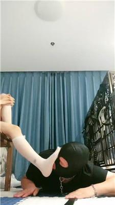 【喵酱紫】白丝全体重踩踏/原味塞嘴/骑马 JS240803-20 艾彩调教库 第8张