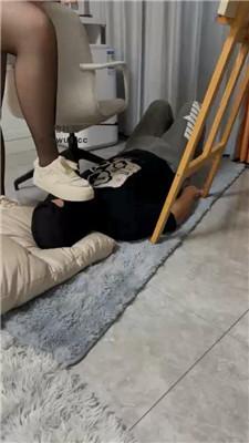 【琼菲】美术生-小白鞋无意识踩脚垫 JS240810-9 艾彩调教库 第7张