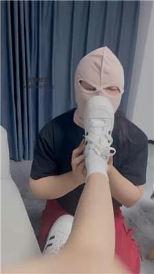 【素人挖掘机】全程实录开发女仆店-小白鞋棉袜辱 JS240806-6 艾彩调教库 第4张