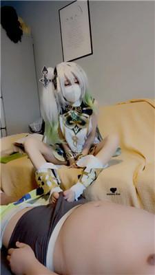 【奶味小仙女】cos-纳西妲踩踏专场-少量踩脖 bf43425 艾彩调教库 第20张