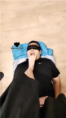 【上海汤圆】裸足踩狗脸/捂脸窒息 JS240807-4 艾彩调教库 第6张