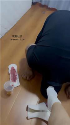 【碧昂斯】白棉袜-赏赐姨妈圣水专场 JS240810-19 艾彩调教库 第5张