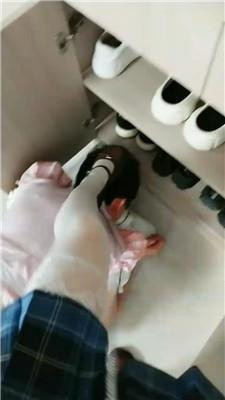【南歌大大】皮鞋白丝诱惑变装女仆/狗链遛狗 JS240814-16 艾彩调教库 第7张