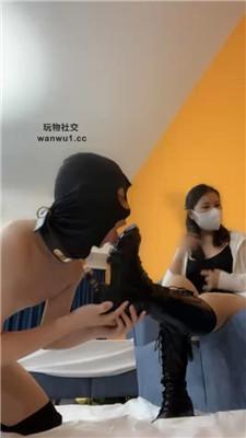 【雪菲老师】掐乳/转胯狗爬/闻舔白袜长靴/滴蜡 bf43961-HD绳艺资源网