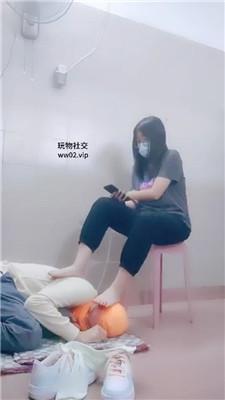 【奇了怪了】运动鞋白袜踢裆/鞭打/踩踏/原味气味辱 bf47109 网友原创 第5张