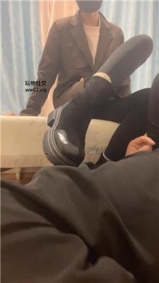 【KKsama】靴子捂了一天的棉袜玩奴 JS241115-16-HD绳艺资源网