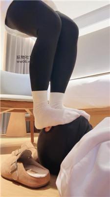 【妮蔻】强制闻鞋闻白袜/碾压狗爪/袜子内裤塞嘴 JS241201-16 网友原创 第9张
