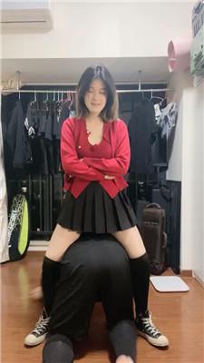 【甜味药丸】高帮帆布鞋及膝袜+长靴踩踏/藤条抽打 bf47646 网友原创 第5张