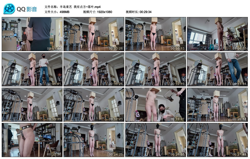 【半岛束艺】 我有点方~落叶-HD绳艺资源网
