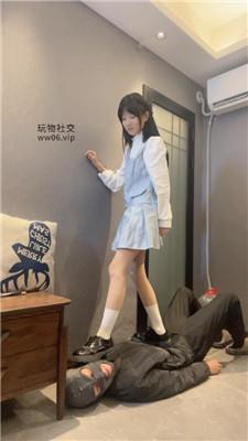 【猴歌】可爱洛丽塔-耳光/踩踏踢裆-皮鞋白袜 bf47853 网友原创 第5张