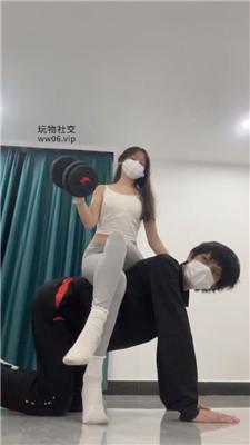 【甜恬】瑜伽女神S-骑马踩踏/耳光踢踹/强制闻白袜 bf47744 网友原创 第15张