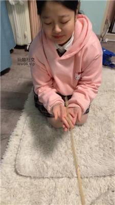 【白兔】竹子狠抽/清理小白鞋白袜 JS241211-41-HD绳艺资源网
