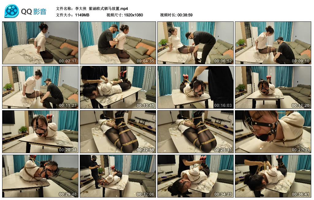【李大侠】 紫涵欧式驷马放置-HD绳艺资源网