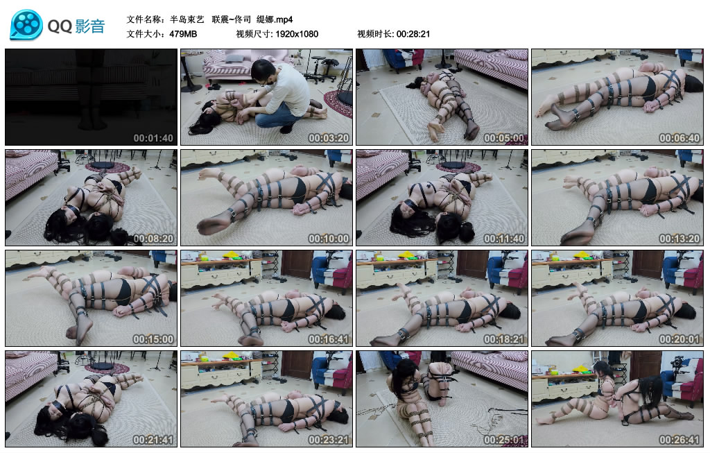 【半岛束艺】  联震~佟司  缇娜-HD绳艺资源网
