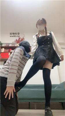 【雯雯】JK小学妹-过膝袜皮鞋踩/胯下辱骂 JS250103-22 网友原创 第3张