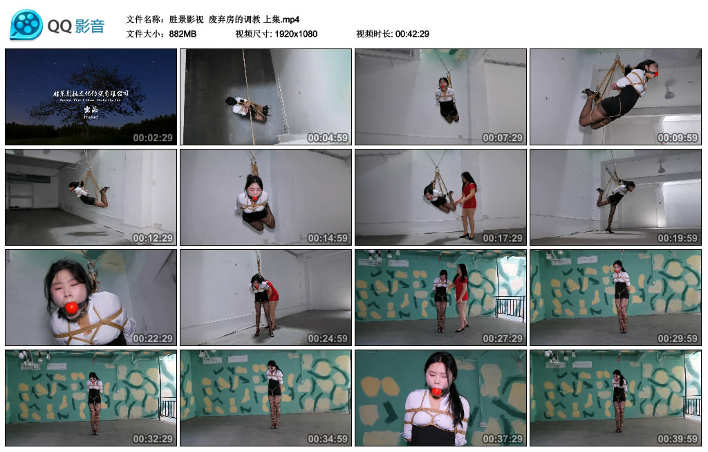【胜景影视】 废弃房的调教 上集-HD绳艺资源网