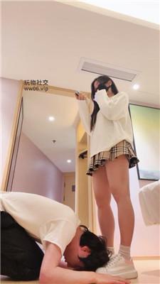 【妮蔻】喜欢白棉袜的哥哥-袜子塞嘴/踩踏腿绞 bf49812-HD绳艺资源网