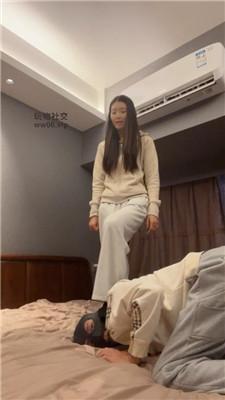 【伊未】黑棉袜诱惑-窒息专场 JS250214-40-HD绳艺资源网