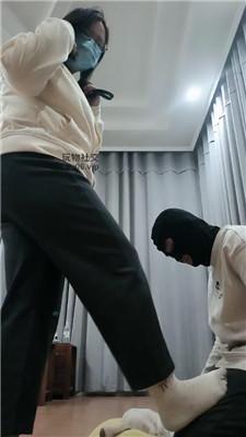 【拽拽】鞭打-脏白袜蹂躏踩虐 JS250209-1-HD绳艺资源网