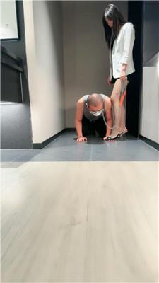 【梦涵】黑丝高跟诱惑-抽耳光-骑马狗爬 bf50042 艾彩调教库 第3张