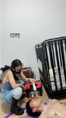 【南月女神】保鲜膜捆绑-坐脸窒息-长靴踩踏鞭打 bf50731 网友原创 第9张