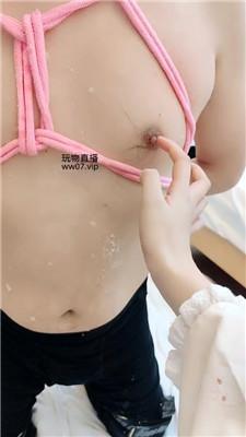 【黑心小魔女】洛丽塔S-捆绑虐乳滴蜡/舔闻脏鞋白丝 JS250224-6 网友原创 第14张