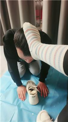 【娜S】超臭棉袜气味辱 JS250222-7 艾彩调教库 第3张
