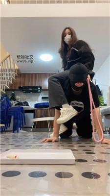 【香芋朱朱】骑马狗爬/重度sp/脚踩喂食/舔小白鞋白袜 JS250222-9-HD绳艺资源网