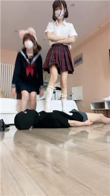 【奶味小仙女】双S-素人入圈-舔皮鞋白袜-胯下辱【双视角版】 bf50841 网友原创 第18张