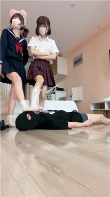 【奶味小仙女】双S-素人入圈-舔皮鞋白袜-胯下辱【双视角版】 bf50841 网友原创 第19张