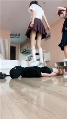 【奶味小仙女】双S-素人入圈-舔皮鞋白袜-胯下辱【双视角版】 bf50841 网友原创 第15张