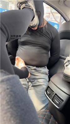 【素人挖掘机】户外开发休闲鞋小姐姐车内调 JS250302-18 艾彩调教库 第7张