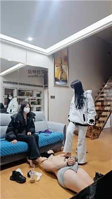 【上头姐妹团】双S-素人学生主-脏鞋臭袜气味辱 JS250113-1 艾彩调教库 第14张
