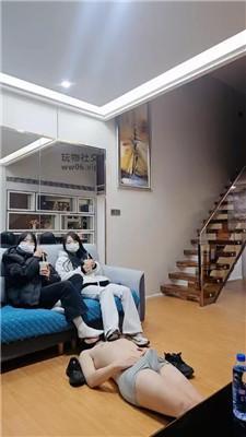 【上头姐妹团】双S-素人学生主-脏鞋臭袜气味辱 JS250113-1 艾彩调教库 第10张