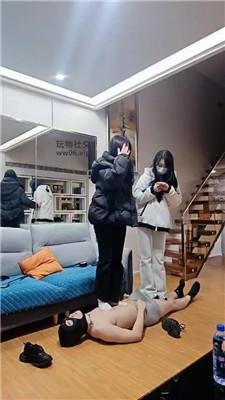 【上头姐妹团】双S-素人学生主-脏鞋臭袜气味辱 JS250113-1 艾彩调教库 第11张