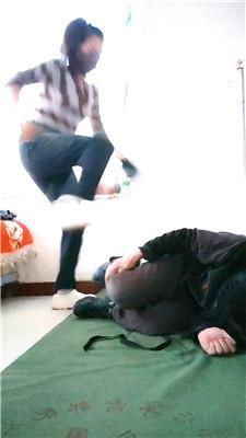 【银南女帝】嘴叼纸尿裤/鞋抽耳光/鞭打 JS250113-4 艾彩调教库 第4张