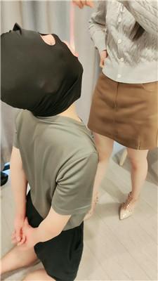 【青岛00后学生情侣主】铆钉高跟+长靴狂舔/强制吃byt/虐乳 JS250113-2 艾彩调教库 第9张