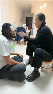 【锅盖子】胶带捆绑封嘴/舔脏短靴/耳光 JS250112-9-HD绳艺资源网