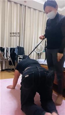 【小姨】夹子虐乳/狗链遛狗/散鞭抽打 JS250111-13-HD绳艺资源网