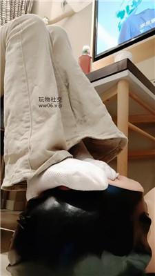 【玥野兔】沉浸式-脏鞋白棉袜玉足狂舔 JS250111-4 艾彩调教库 第7张