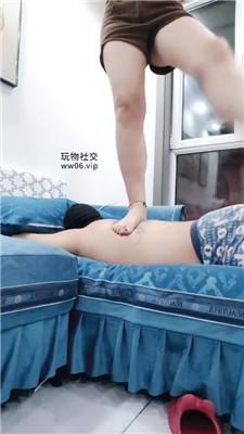 【李老师】玉足美腿全体重踩踏 JS250111-7 艾彩调教库 第7张