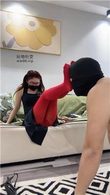【Jenn】红色丝袜诱惑超骚绿帽 JS250109-18 艾彩调教库 第19张