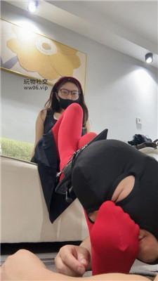 【Jenn】红色丝袜诱惑超骚绿帽 JS250109-18 艾彩调教库 第15张
