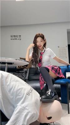 【一茶】艺校女神S-JK学生皮鞋及膝袜虐 bf49186 艾彩调教库 第8张