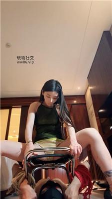 【领主】捆绑贱奴凳子底下羞辱 bf49161 艾彩调教库 第6张