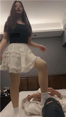 【球球】白袜脚踩虐/坐脸腿绞 bf51388 艾彩调教库 第8张
