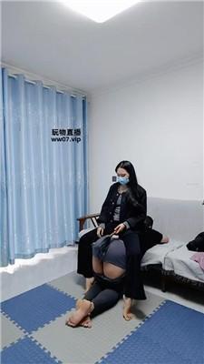 【木子】重度鞭打踩踏狗继父 JS250315-18 艾彩调教库 第3张