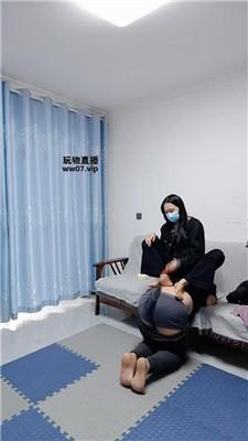 【木子】重度鞭打踩踏狗继父 JS250315-18 艾彩调教库 第5张