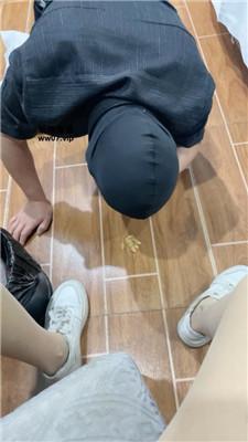 【沐沐大大】小白鞋肉丝踩踏喂食 JS250315-5 艾彩调教库 第2张